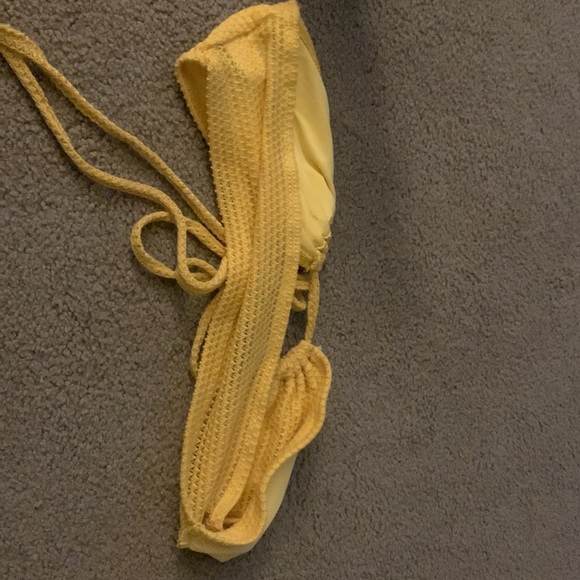 yellow shien summer tube top - Picture 3 of 5